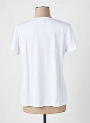 T-shirt blanc PAUSE CAFE femme seconde vue