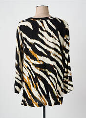 Tunique manches longues noir FRANCK ANNA femme seconde vue