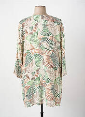 Tunique manches longues vert FRANCK ANNA femme seconde vue