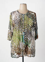 Tunique manches longues vert PAUSE CAFE femme seconde vue