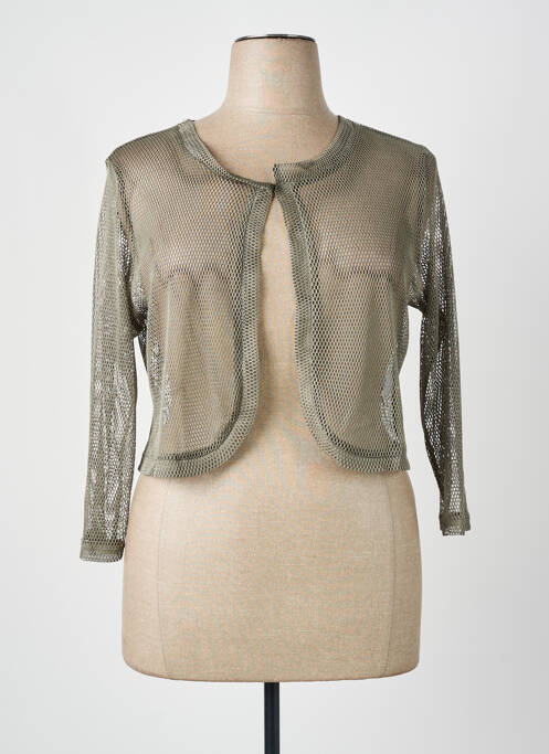 Boléro vert MERI & ESCA femme