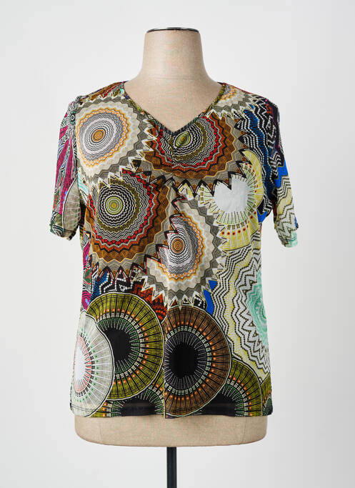 Top vert PAUSE CAFE femme