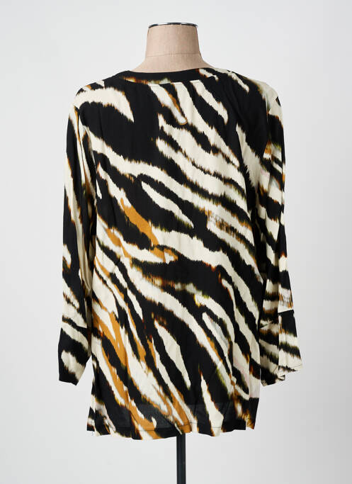 Tunique manches longues noir FRANCK ANNA femme