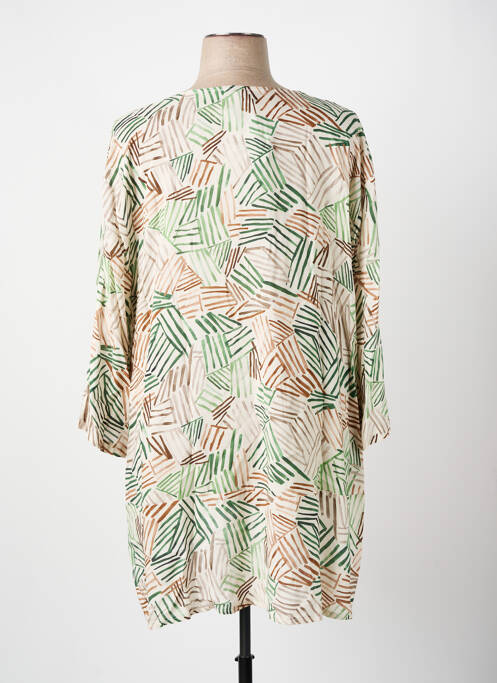 Tunique manches longues vert FRANCK ANNA femme