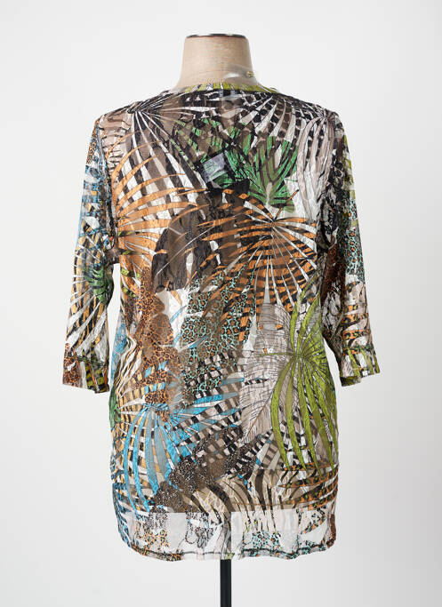 Tunique manches longues vert PAUSE CAFE femme