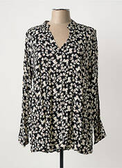 Blouse noir COULEURS DU TEMPS femme seconde vue