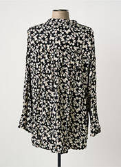 Blouse noir COULEURS DU TEMPS femme seconde vue