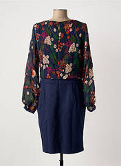 Robe courte bleu PAUSE CAFE femme seconde vue