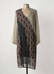 Robe mi-longue noir FRANCK ANNA femme seconde vue