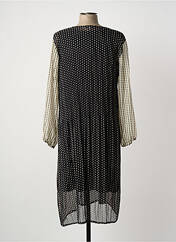 Robe mi-longue noir FRANCK ANNA femme seconde vue