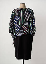 Robe mi-longue noir IMPULSION femme seconde vue