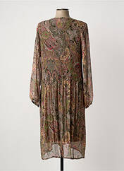 Robe mi-longue vert FRANCK ANNA femme seconde vue