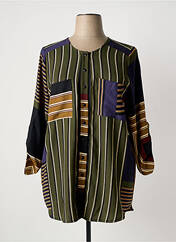 Tunique manches longues vert FRED SABATIER femme seconde vue