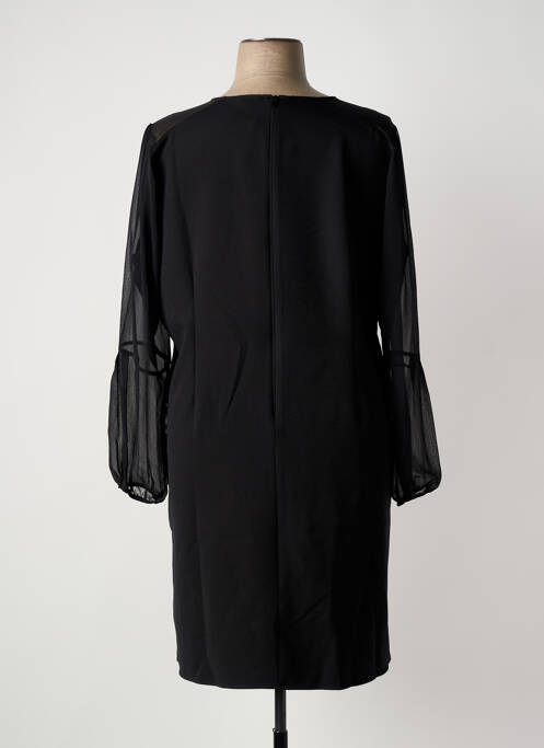 Robe mi-longue noir PAUSE CAFE femme