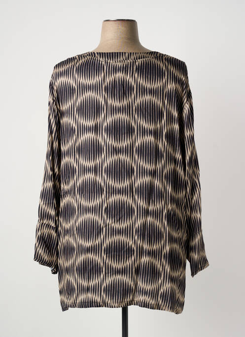 Tunique manches longues noir FRANCK ANNA femme