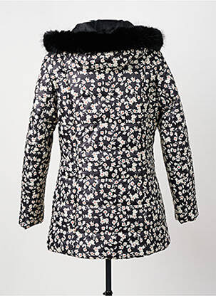 Doudoune poches a capuche noir IMPULSION femme