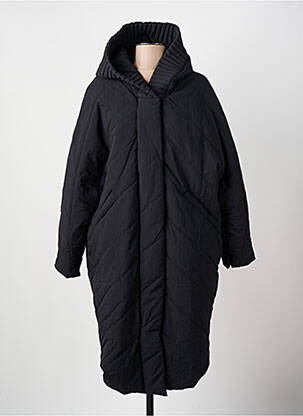 Doudoune poches sans capuche noir KOKOMARINA femme
