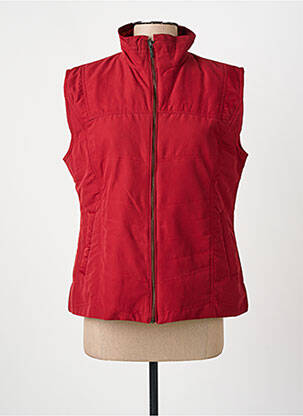 Doudoune poches sans capuche orange AGATHE & LOUISE femme