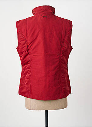 Doudoune poches sans capuche orange AGATHE & LOUISE femme