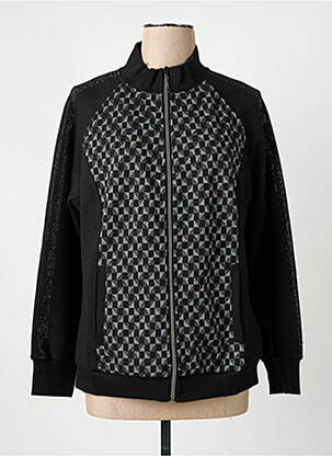 Veste casual poches noir FRED SABATIER femme