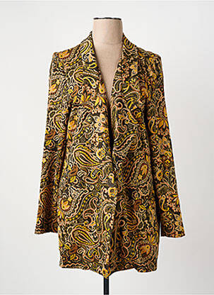 Blazer poches jaune FRED SABATIER femme