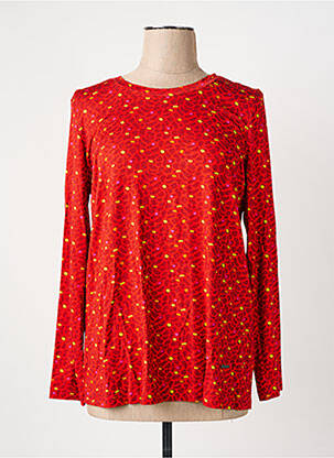 T-shirt manches longues manches longues orange AGATHE & LOUISE femme