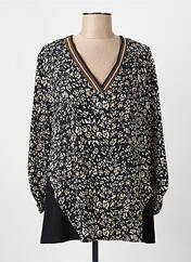 Blouse noir FRANCK ANNA pour femme seconde vue