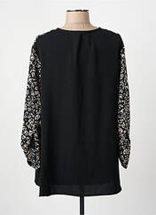 Blouse noir FRANCK ANNA pour femme seconde vue