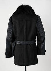 Manteau court noir PAUSE CAFE pour femme seconde vue