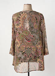 Tunique manches longues vert FRANCK ANNA pour femme seconde vue