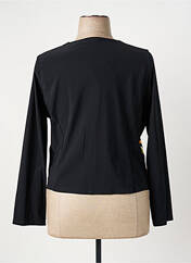 Veste chic noir PAUSE CAFE pour femme seconde vue