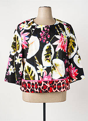 Veste chic noir PAUSE CAFE pour femme