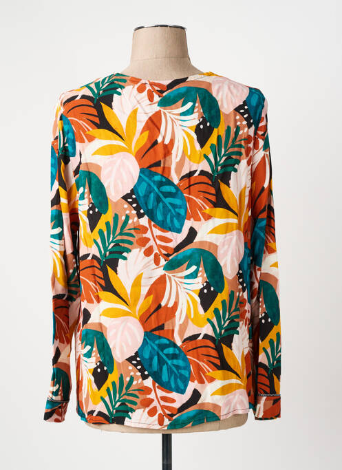 Blouse orange JULIE GUERLANDE pour femme