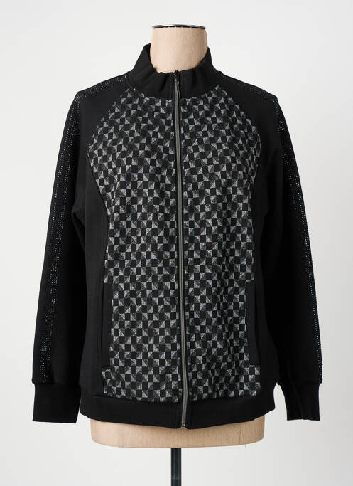 Veste casual noir FRED SABATIER pour femme