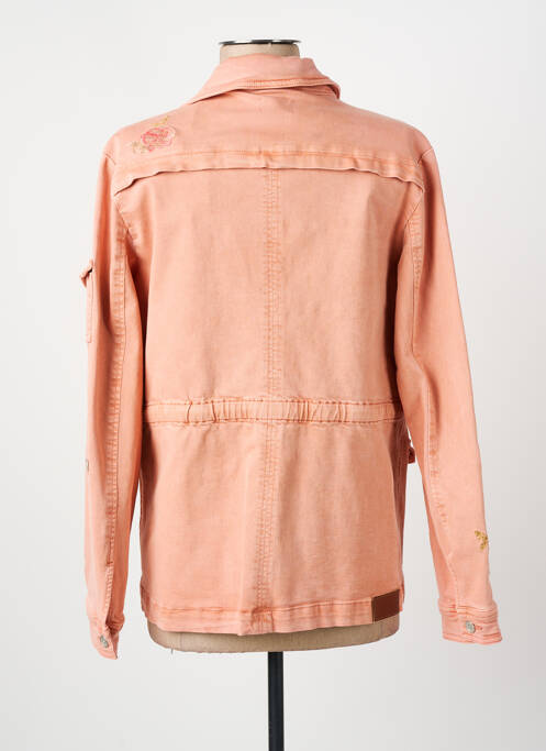 Veste casual rose PAUSE CAFE pour femme