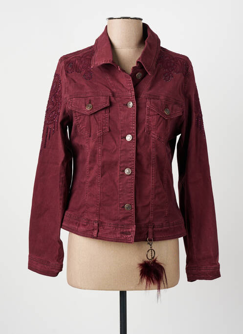 Veste casual rouge FRED SABATIER pour femme