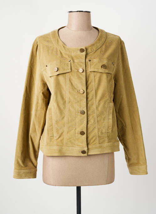 Veste casual vert PAUSE CAFE femme