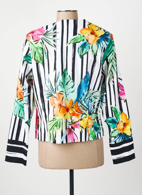 Veste chic blanc PAUSE CAFE pour femme