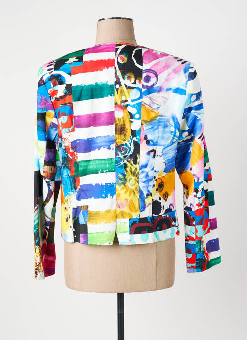 Veste chic bleu PAUSE CAFE pour femme