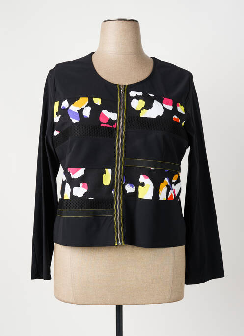 Veste chic noir PAUSE CAFE pour femme