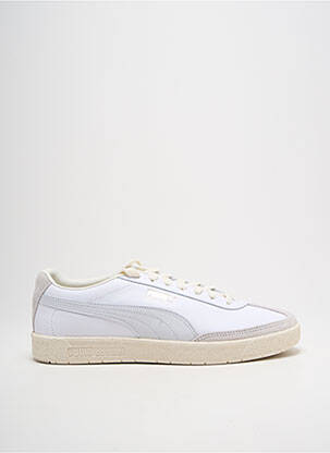 Baskets bout rond bout rond blanc PUMA homme