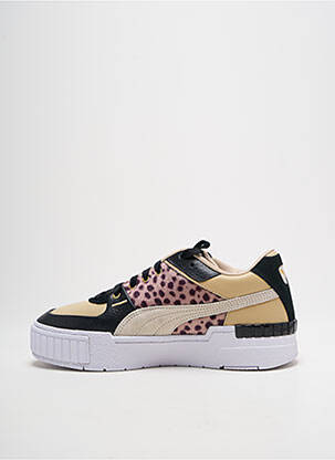 Baskets bout rond talon plat jusqu'à 3cm beige PUMA femme