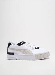 Baskets fermeture lacets talon plat jusqu'à 3cm blanc PUMA femme