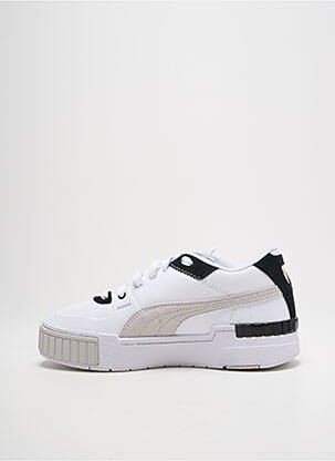 Baskets fermeture lacets talon plat jusqu'à 3cm blanc PUMA femme