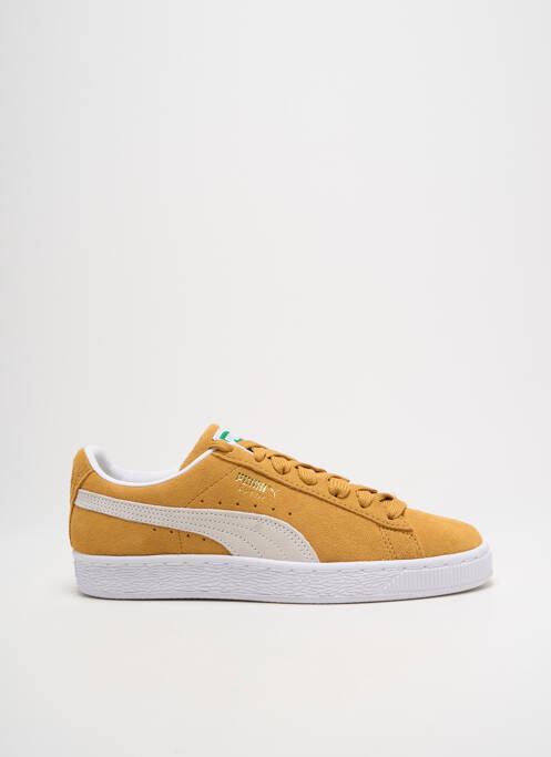 Baskets jaune PUMA pour homme