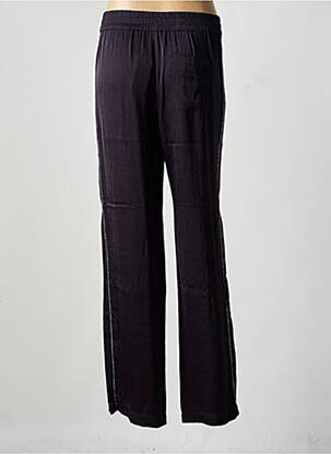 Pantalon droit taille élastique taille normale noir BELLEROSE femme