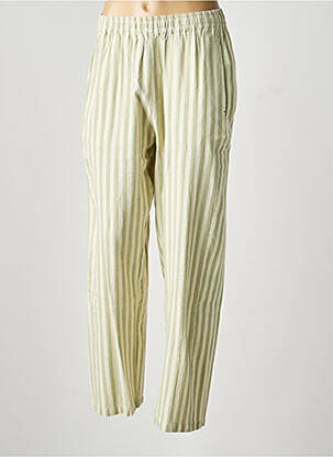 Pantalon droit taille élastique taille normale beige A.P femme