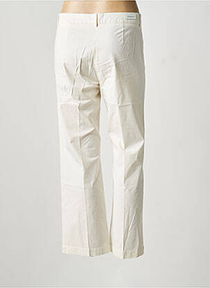 Pantalon droit stretch taille normale beige MAYJUNE femme