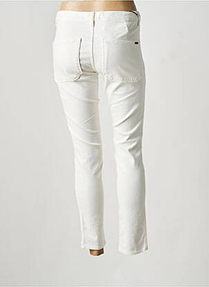 Jeans coupe slim stretch taille normale blanc ACQUAVERDE femme