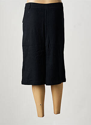 Jupe mi-longue coupe droite noir DIEGA femme